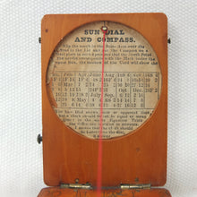 Victorian Pocket Sundial Compass c.1855