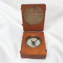 Victorian Pocket Sundial Compass c.1855