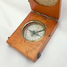 Victorian Pocket Sundial Compass c.1855