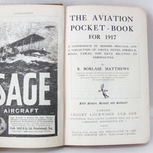 RNAS Sopwith Camel Pilot's Aviation Pocket Book (1917)