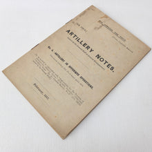 WW1 General Staff Artillery Notes 1917 | Compass Library