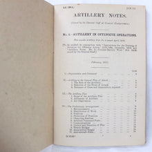 WW1 War Office Artillery manual | Compass Library