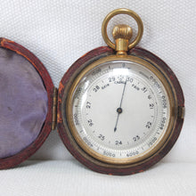 Victorian Pocket Altimeter Barometer c.1890 | Compass Library