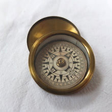 Francis Barker & Son Brass Box pocket compass c.1875