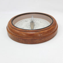Francis Barker Wooden Desk Compass c.1890
