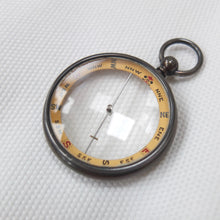 Francis Barker Pebble Lens Pocket Compass c.1890