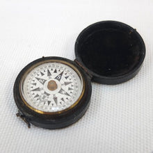 Francis Barker Leather Cased Pocket Compass (c.1875)