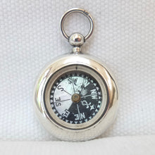 Francis Barker & Son Silver Pocket Compass (1897)