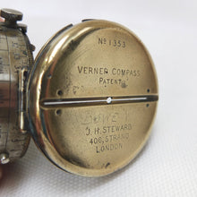 J. H. Steward Verners Marching compass | WW1 Officer