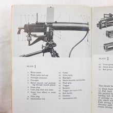 WW2 Browning Heavy Machine Gun Manual c.1942