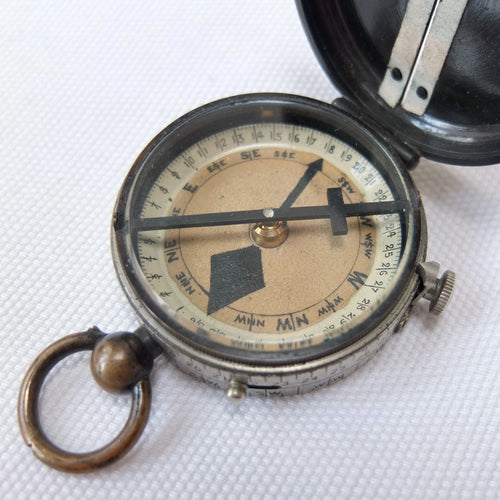 J. H. Steward Verner Patent Marching Compass c.1898