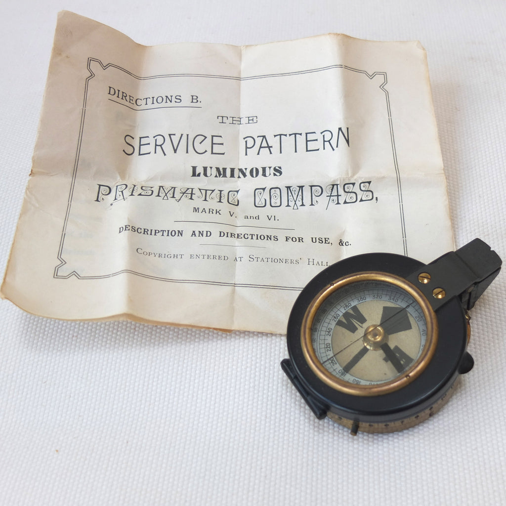 WW1 Verner's Service Pattern Compass Mk VI – Compass Library