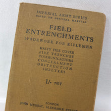 Grimsby Chum's Field Entrenchments (1914)