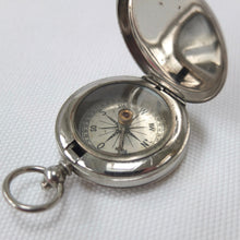 German Pocket Compass 1910 | Lid open