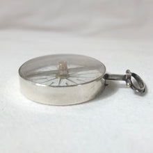 Georgian Silver Pocket Compass c.1800