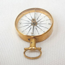 Georgian Gilt Pocket Compass c.1800
