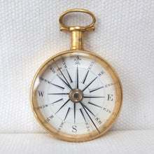 Georgian Gilt Pocket Compass c.1800