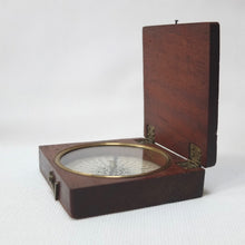 Georgian Wooden Pocket Compass c.1830