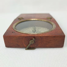 Georgian Mahogany Pocket Compass c.1825