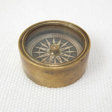 Georgian Brass Box Pocket Compass c.1835