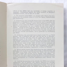 The German Intelligence Service (1945) | SHAEF Handbook