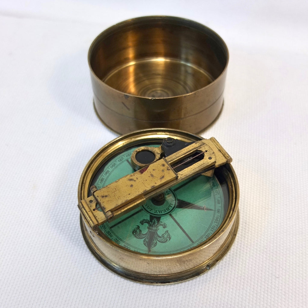 Gilbert Labardy Gilbert Patent Prismatic Compass c.1815 | Compass Library