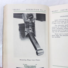 WW1 Gnome Mono Aero Engine Manual (1916)