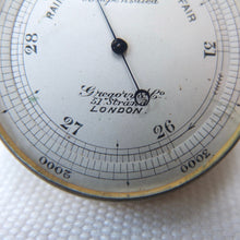 Gregory & Co. Pocket Altimeter barometer | Compass Library