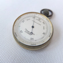W. Gregory & Co. Pocket Altimeter Barometer c.1900