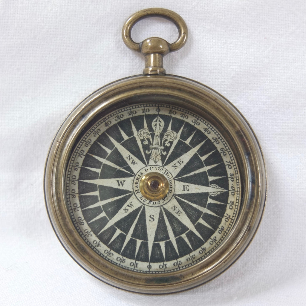 George Washington Compass Harris & Co. Georgian Pocket Compass c.1815 – Compass Library