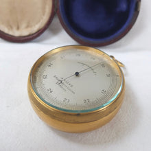 J. Hicks, Hatton Garden | Pocket Altimeter Barometer c.1880