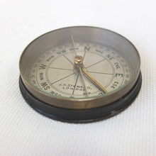 J. H. Steward Brass Box Pocket Compass c.1890