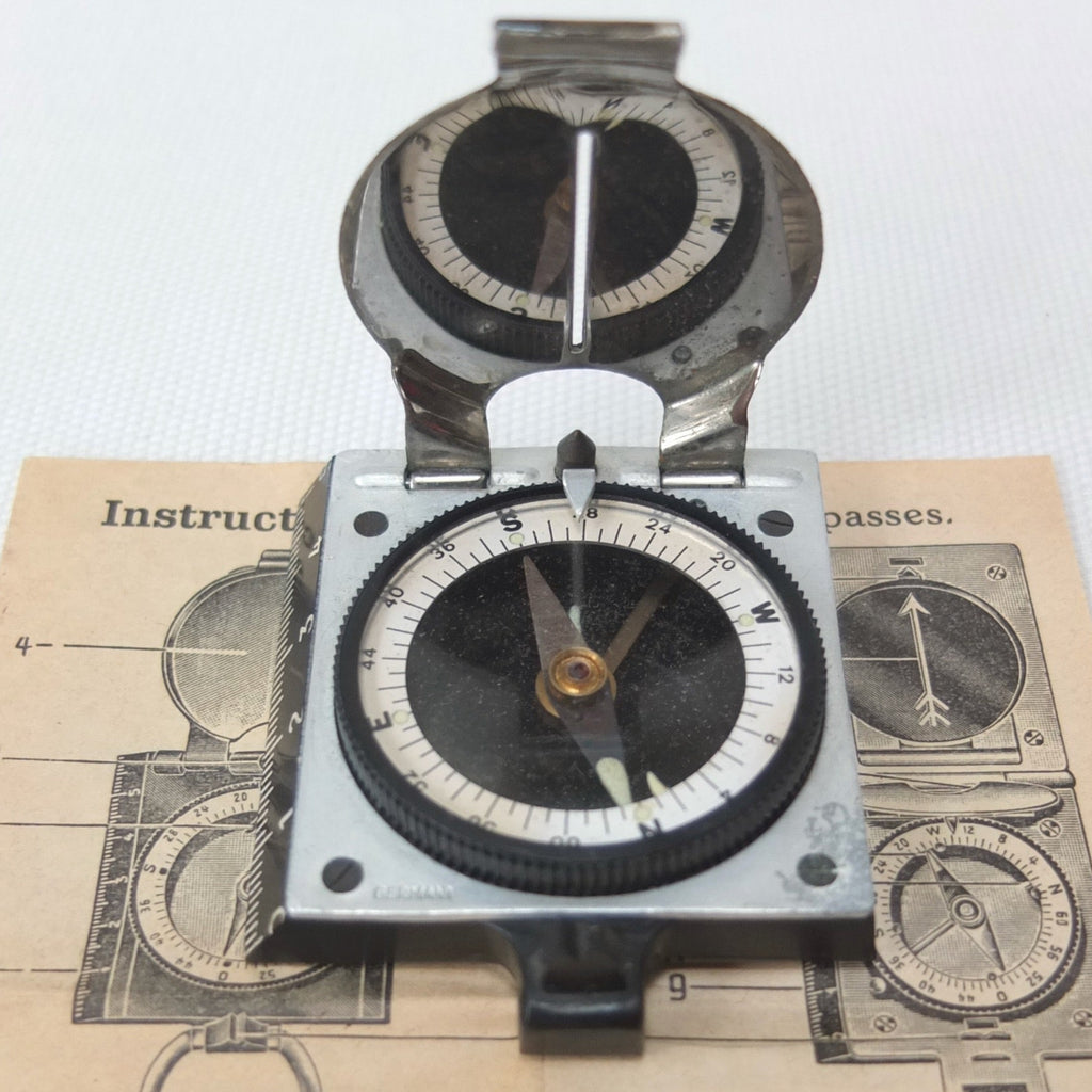Mit Compass Image Stockert & Sohn 'Marsch-Kompass Jugend' c.1950 – Compass Library