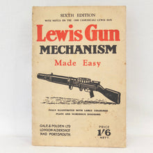 WW2 Lewis Gun Manual | Lewis Gun mechanism (1941)