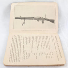 WW1 Savage Lewis Machine Gun Manual (1917)
