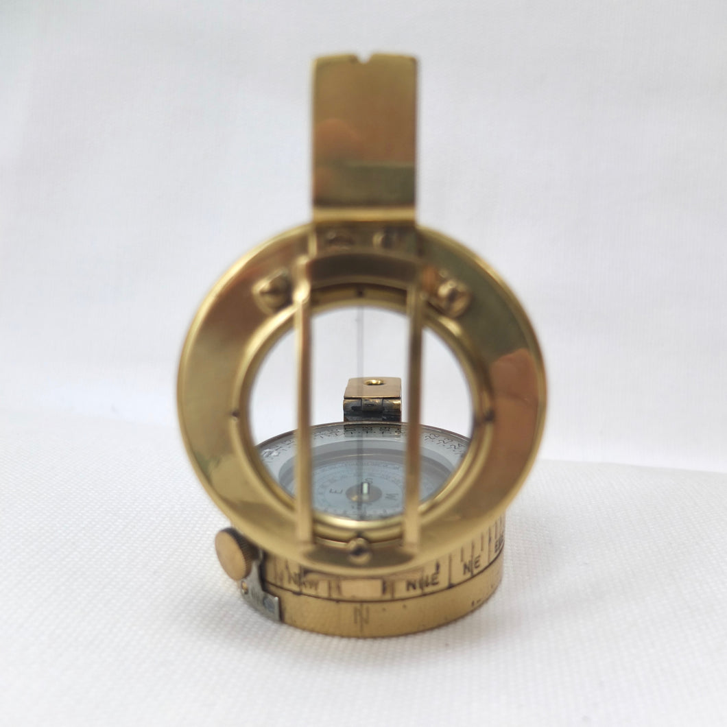 WW2 F. Barker Mk III Prismatic Military Compass (1945) – Compass