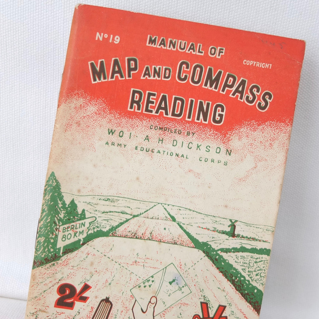 WW2 Compass Manual | Map and Compass Reading | British Army 1943 ...