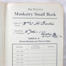The N.C.O.'s Musketry Small Book (1915)