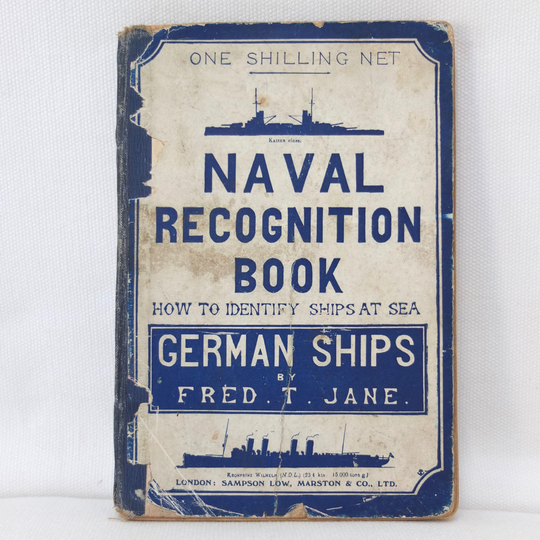WW1 Naval Recognition Manual (1914) | German Ships
