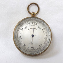 Antique Victorian Altimeter Barometer c.1880