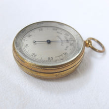 Victorian Pocket Altimeter Barometer | Compass Library