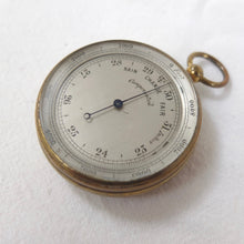 Victorian Pocket Altimeter Barometer c.1880