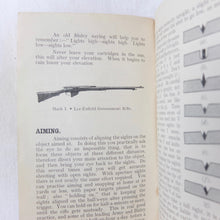 WW1 Lee Enfield Rifle Musketry Handbook
