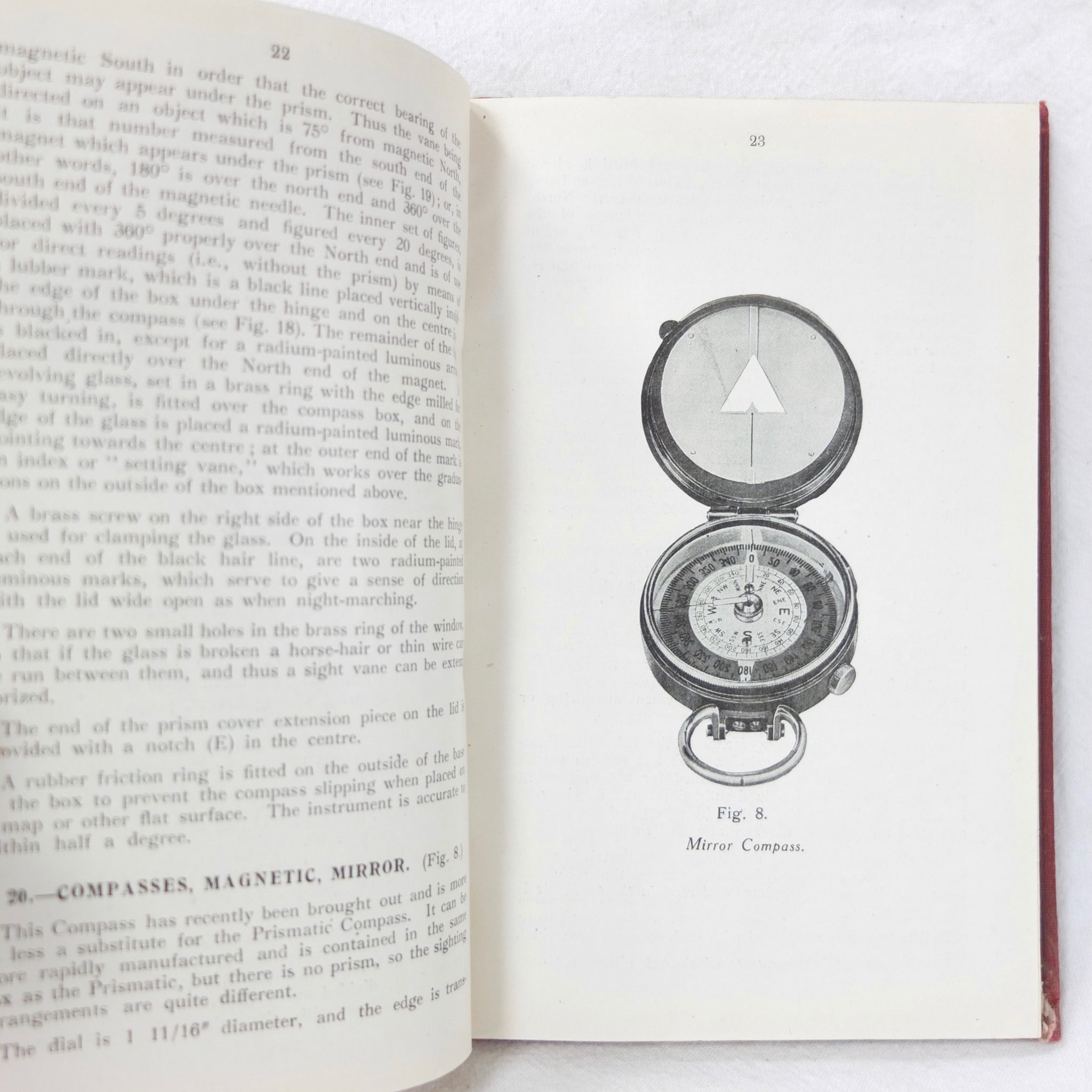 The Prismatic Compass and How To Use It (1917) | Compass Library