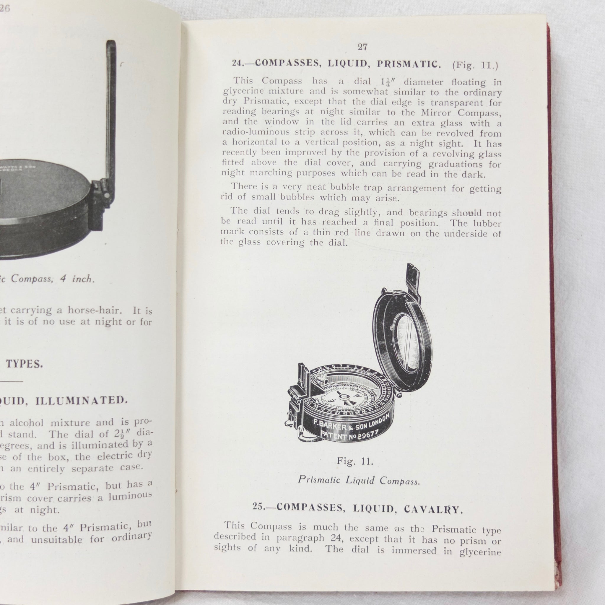 The Prismatic Compass and How To Use It (1917) | Compass Library
