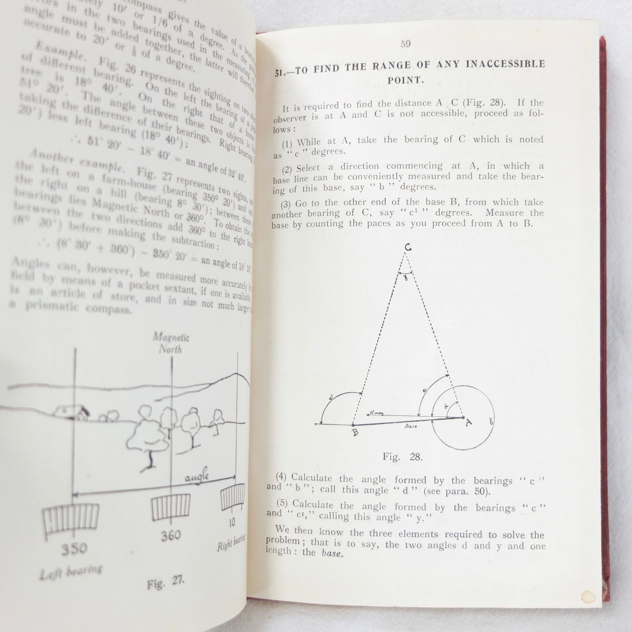 The Prismatic Compass and How To Use It (1917) | Compass Library