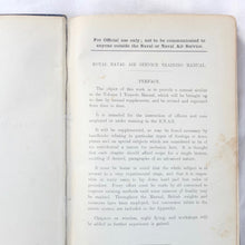 Royal Naval Air Service Training Manual (1915)