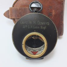 WW1 War Poet's marching compass | Capt R. M. Dennys