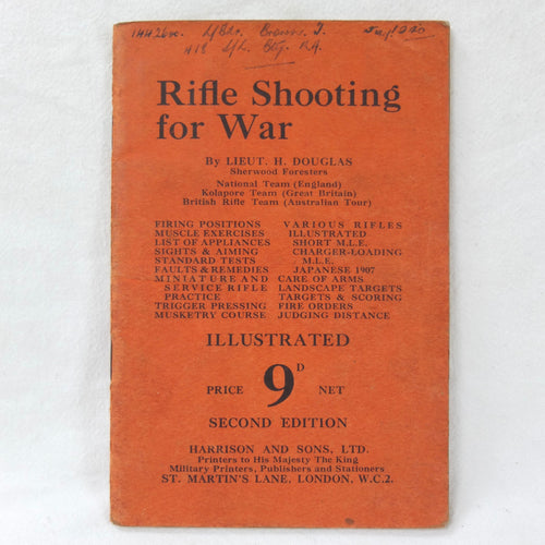 Rifle Shooting For War (1916) | Lt. H. Douglas
