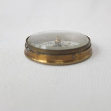 Ross & Co., London, Brass pocket compass | case